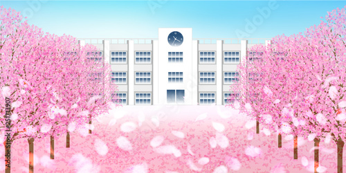 桜　春　花　背景