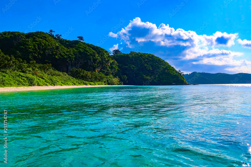 Obraz premium 西表島 沖縄 イダの浜
