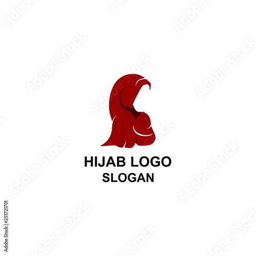 Women hijab logo.
