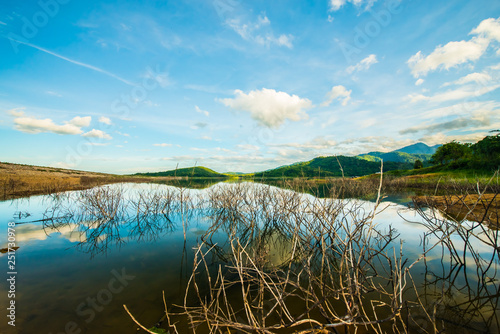 At the rural water basin.5