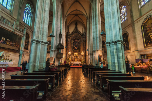 Canvas Print Vienna, Austria - December 24, 2017