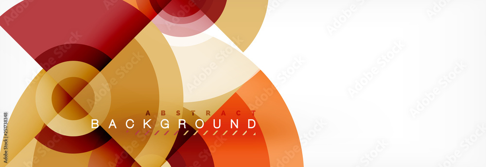 Modern circle background Modern circle background