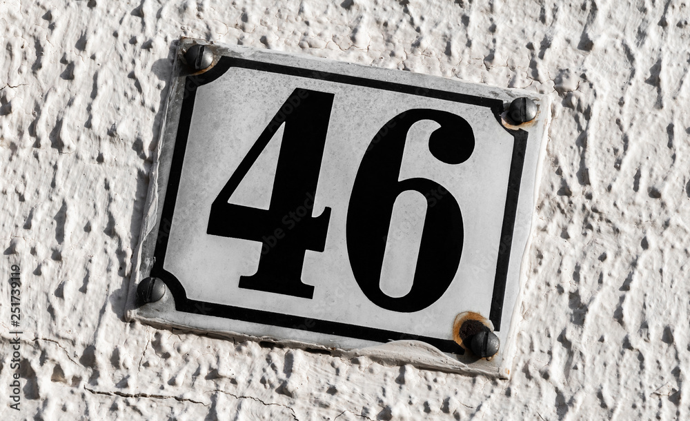 Hausnummer 46 Hausnummer 46