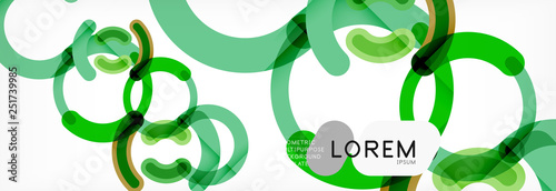 Circular lines design background