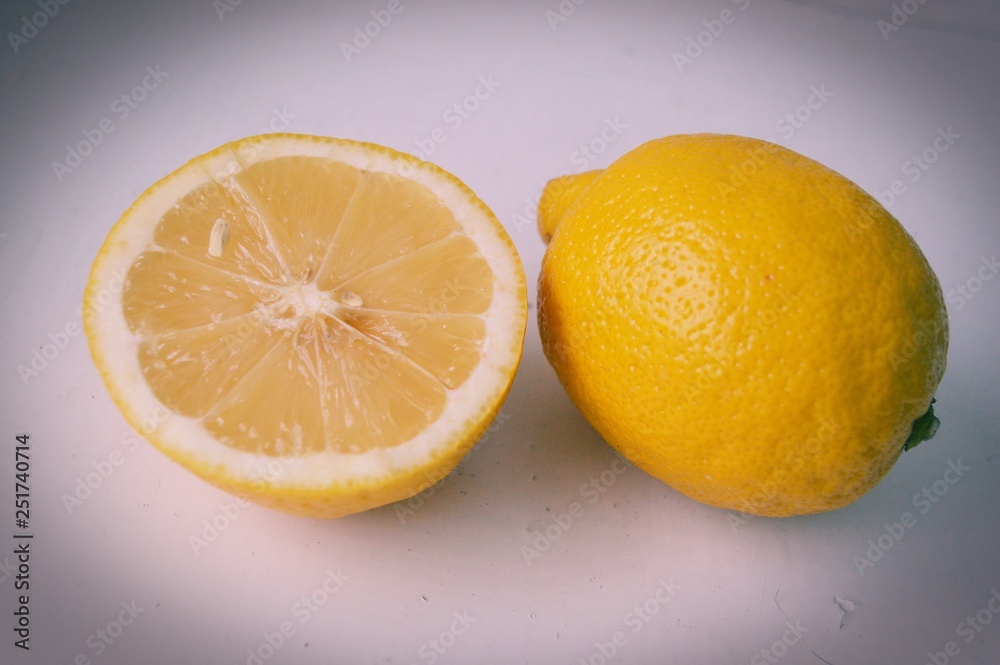 the lemons on the light background. the lemons on the light background.