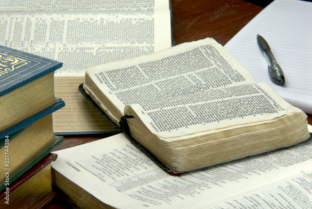 Fototapeta premium Bible Study