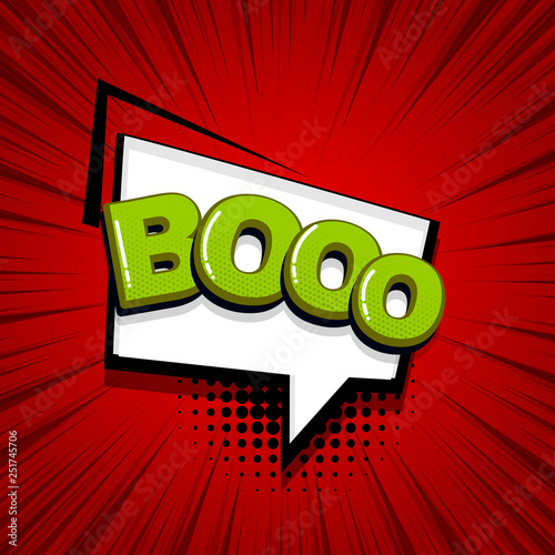 Pop art comic text