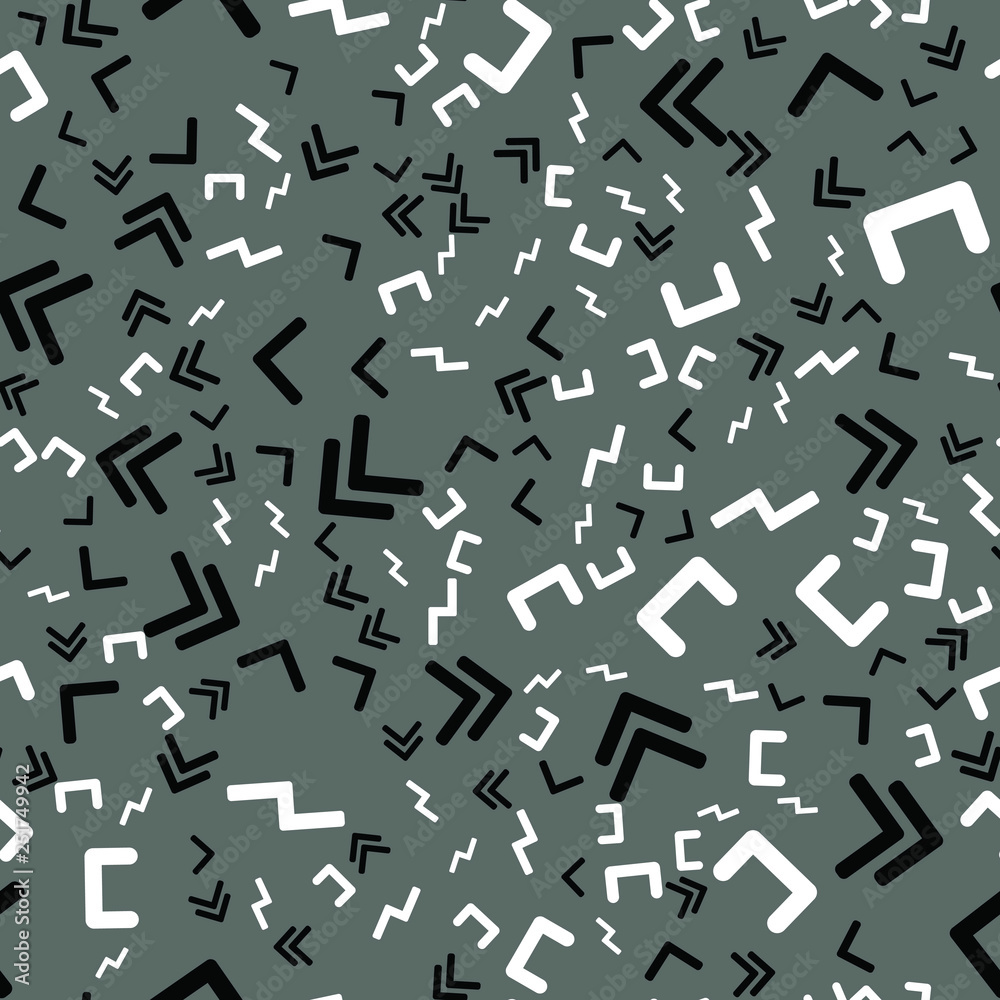 Vector seamless pattern background. Modern stylish abstract texture. Different geometric figures Vector seamless pattern background. Modern stylish abstract texture. Different geometric figures