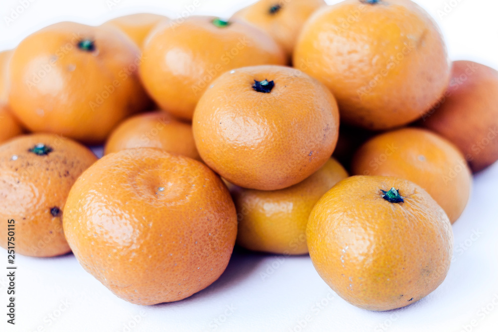Fresh mandarin oranges (Citrus reticulata), vegetarian concept. Fresh mandarin oranges (Citrus reticulata), vegetarian concept.
