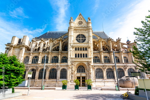 Saint-Eustache church in Paris, France