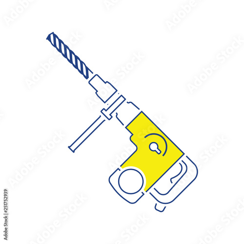 Icon of electric perforator