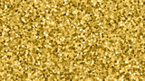 Gold Glitter Texture. Amber Particles Color. Celebratory Background. Golden Explosion Of Confetti. Vector Illustration, Eps 10.