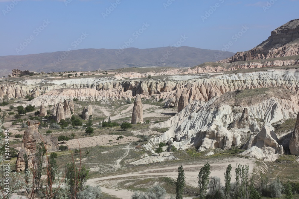 A view from Cappadocia.