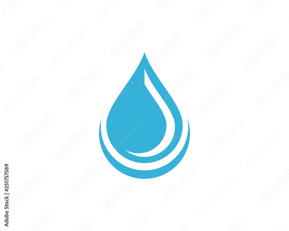 Set of abstract water drops symbols,logo template Set of abstract water drops symbols,logo template