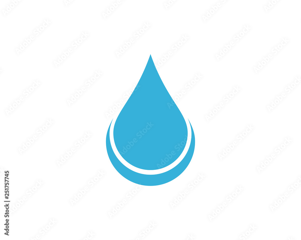 Set of abstract water drops symbols,logo template Set of abstract water drops symbols,logo template