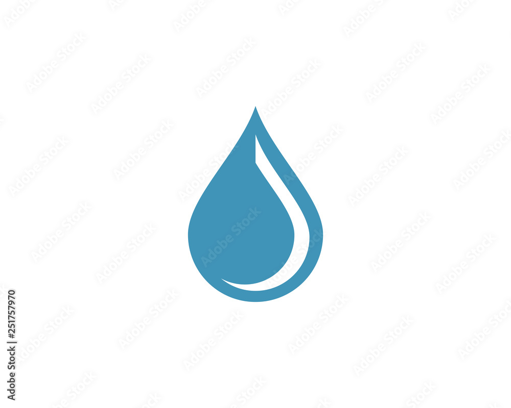 Set of abstract water drops symbols,logo template Set of abstract water drops symbols,logo template