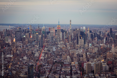Views of New York from the One World Trade Center
