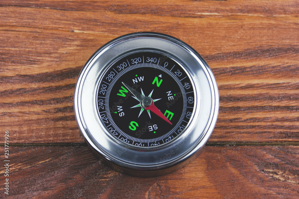 compass on the table . compass on the table .