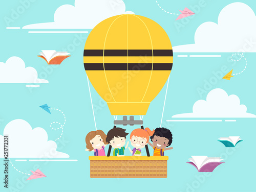 Kids Student School Hot Air...