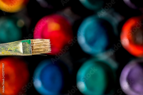 Abstract paint
