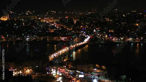 Wallpaper Mural city at night istanbul Torontodigital.ca