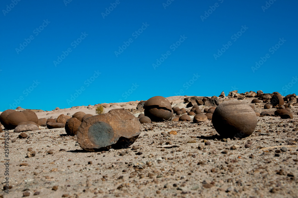 Stone Balls - Ischigualasto Provincial Park - Argentina Stone Balls - Ischigualasto Provincial Park - Argentina