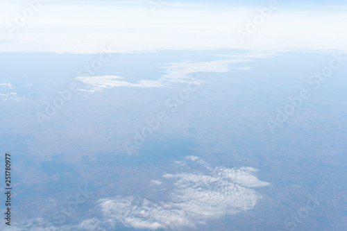 Cloud atmosphere in Abstract background