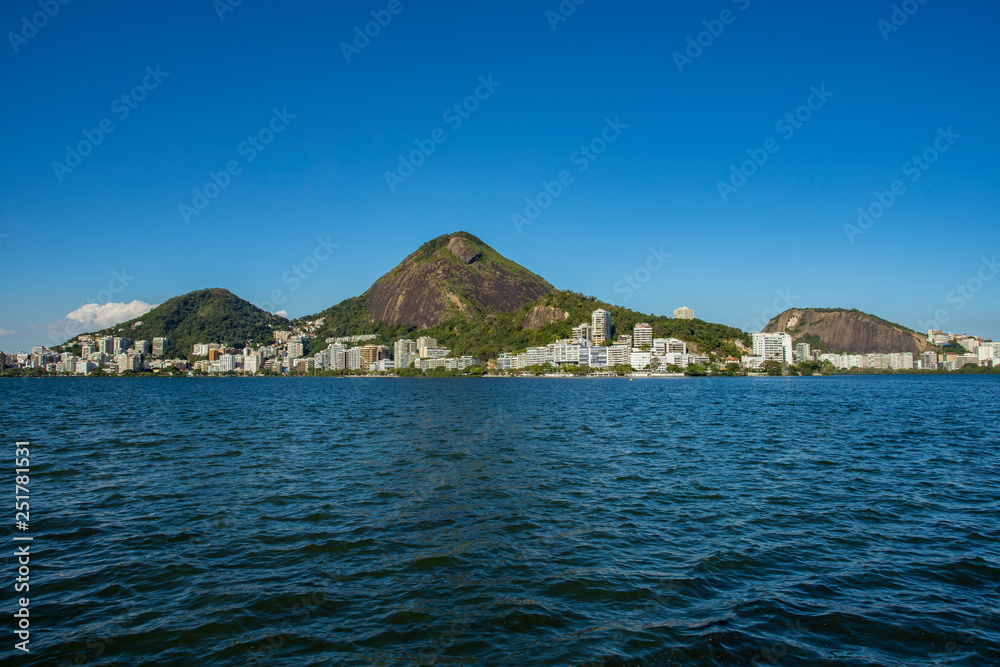 Rodrigo de Freitas lagoon, Rio de Janeiro Brazil, South America. 