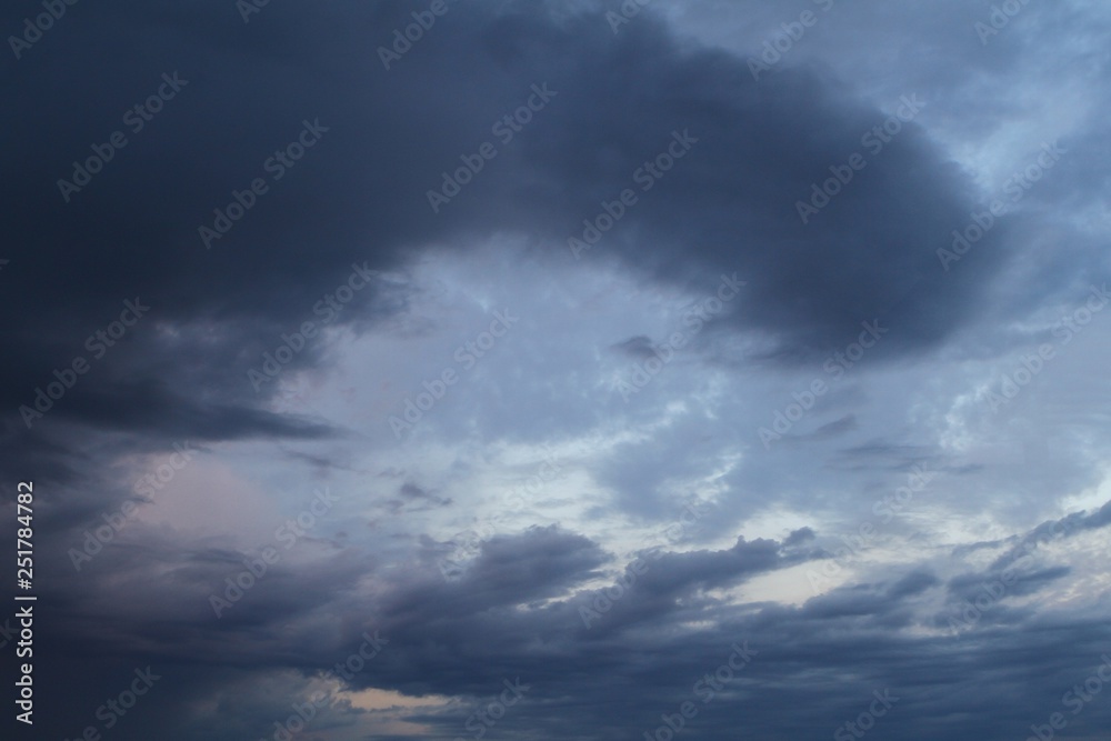 amazing bright soft partially cloudy sky for using in design as background.