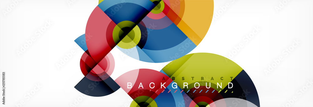 Circle geometric composition abstract background design, cover, template, brochure, flyer. Circle geometric composition abstract background design, cover, template, brochure, flyer.