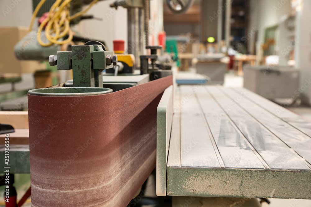 Obraz premium Carpenter work on wood plank