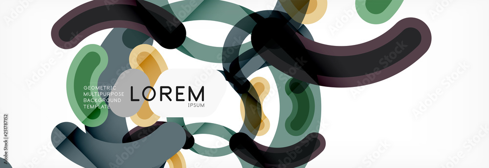 Line design circles abstract background Line design circles abstract background