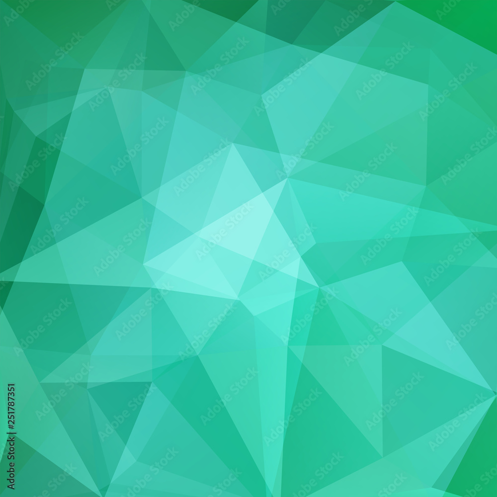 Abstract geometric style green background. Vector illustration Abstract geometric style green background. Vector illustration