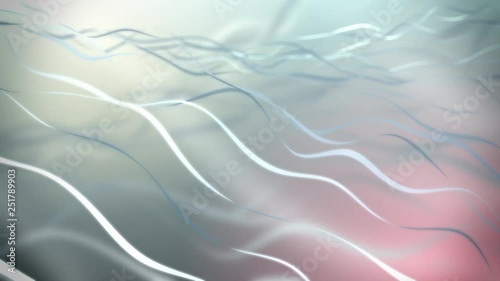 Animating Ribbon - looping 20 secs HD rendered sequence - ideal backdrop for titles, graphics and promo videos