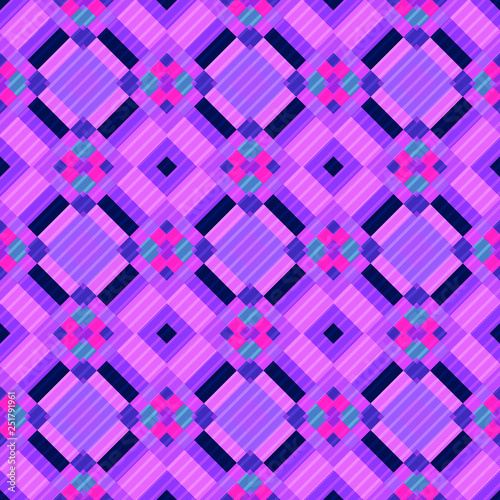 Seamless pattern background from a variety of multicolored squares.