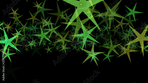 Background of multi-colored stars. Abstract background pattern.