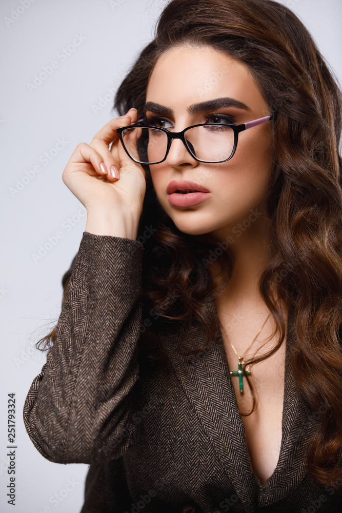 Woman in glasses Woman in glasses