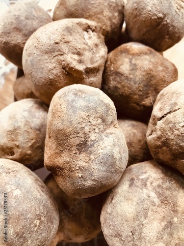 Desert truffles in season