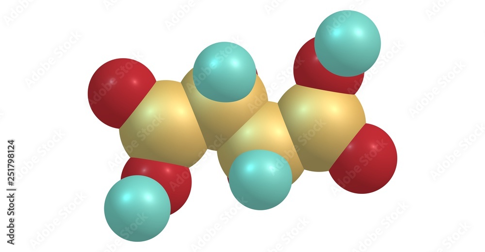 Tartaric acid molecular structure isolated on white Tartaric acid molecular structure isolated on white