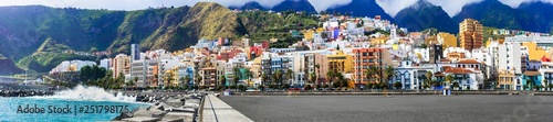Fotografie, Tablou Santa Cruz de La Pama - capital of La Palma, Canary islands of Spain