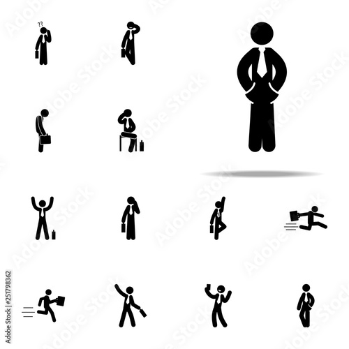 businessman, hand, inside, pocket icon. Businessmen icons universal set for web and mobile