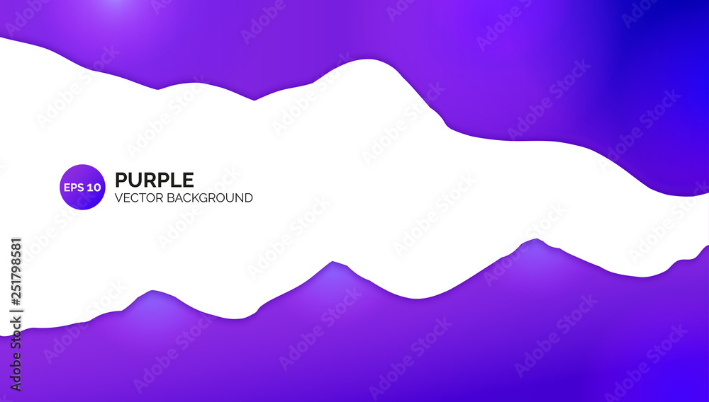 Abstract background. Purple gradient. White centre