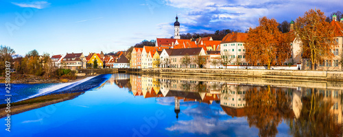 Best places in Bavaria - Landsberg am Lech - beautiful old traditional town in Germany