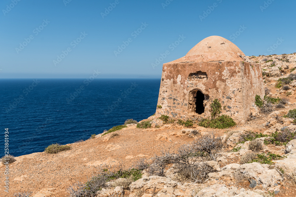 Ottoman building on Gramvousa