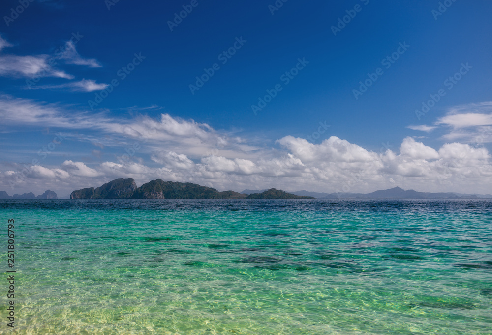 beach, sea shore with sand and blue water. beach, sea shore with sand and blue water.