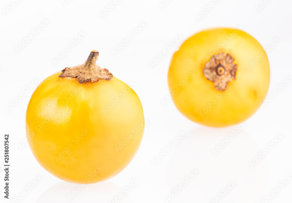 Lulo delicious tropical fruit - Solanum quitoense Lulo delicious tropical fruit - Solanum quitoense