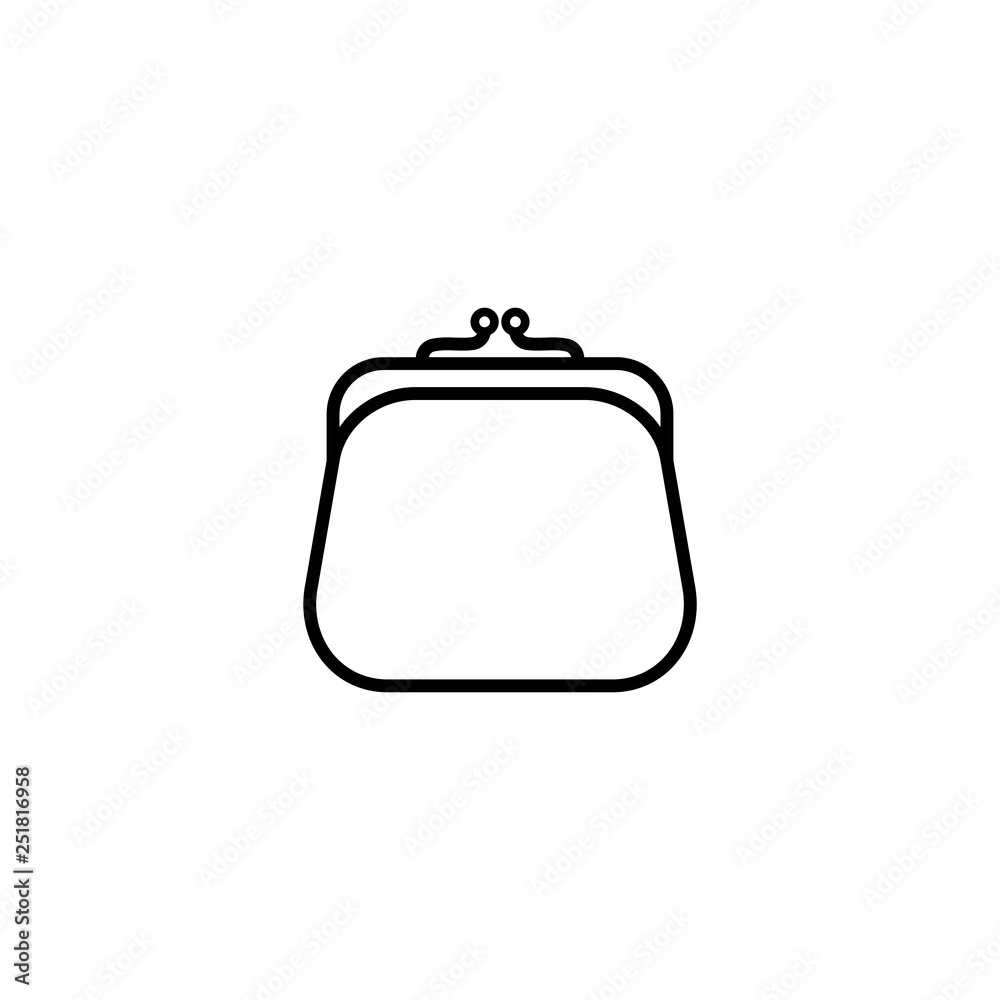 Wallet Line Icon Wallet Line Icon