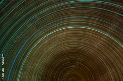 Long exposure of the sky seen at night with thousands of stars