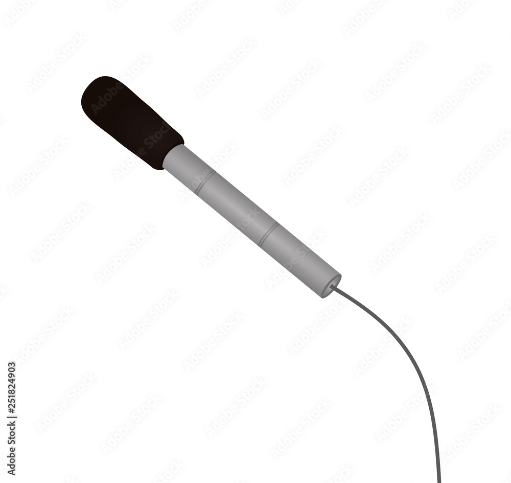 Microphone. vector illustration Microphone. vector illustration