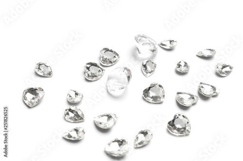 Fototapeta Naklejka Na Ścianę i Meble -  diamond on white background